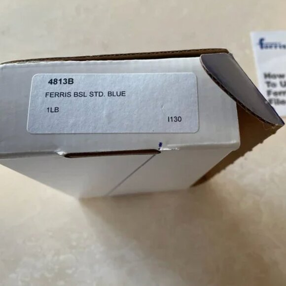 Carving Wax Ferris File-A-Wax Slices, 1Pound Assortment Blue Design Wax Model - Picture 5 of 6